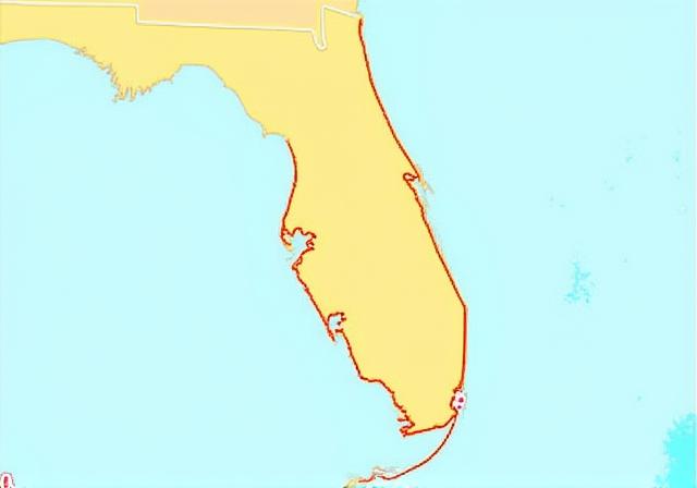 Service area map for Naples, FL